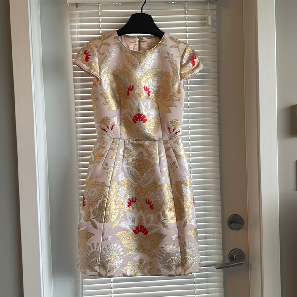Ted Baker - Imoen Opulent Orient Jacquard Mini Dress (US size 4)